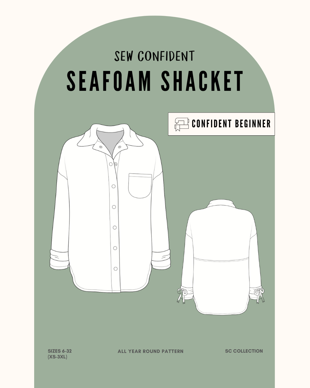 Dressmaking: The Seafoam Shacket Sew Along