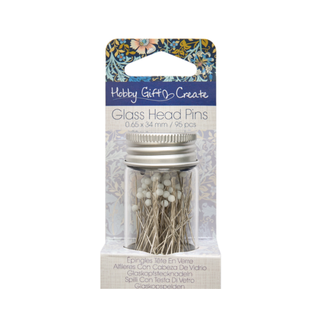 Glass Head Pins