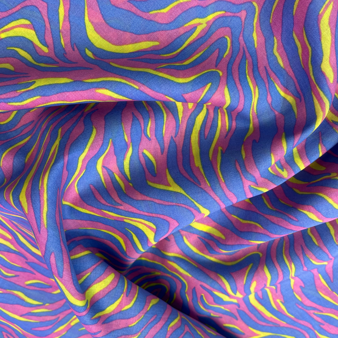 Zebra Print Voile