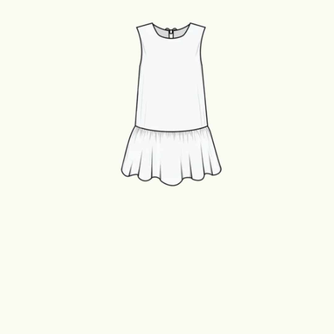 PUFF AND PENCIL | Ruffle dress