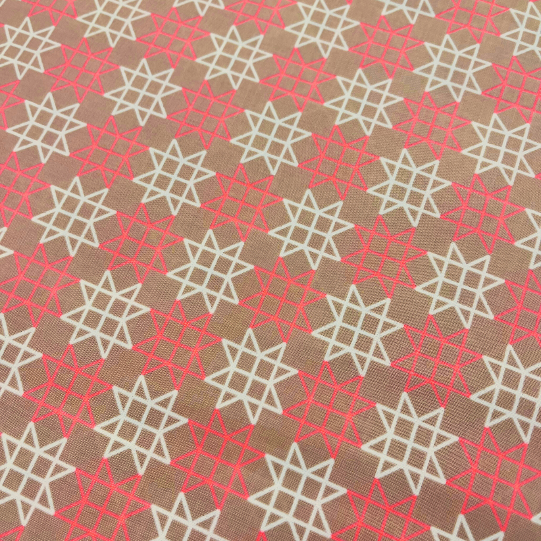 Sawtooth Star in Peach Puff by Rashida Coleman for Ruby Star Society