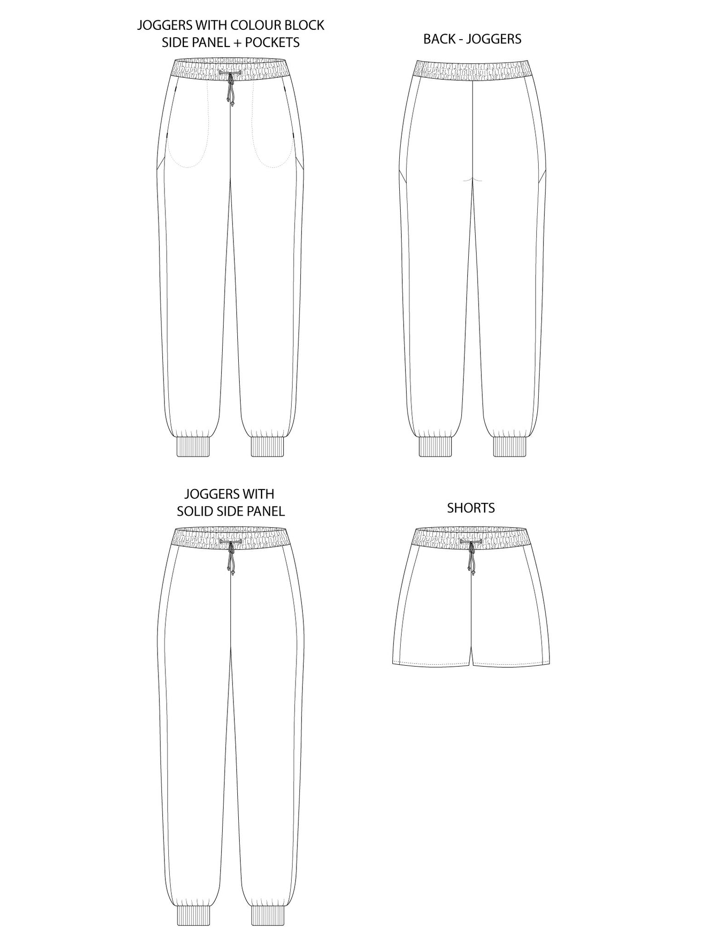 Tilly & the Buttons - Cece Joggers