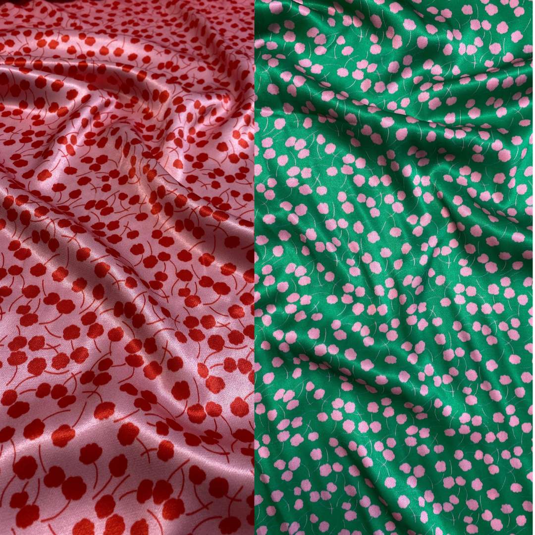 Cloud Flower Viscose | Fabric Godmother | 2 Colours!