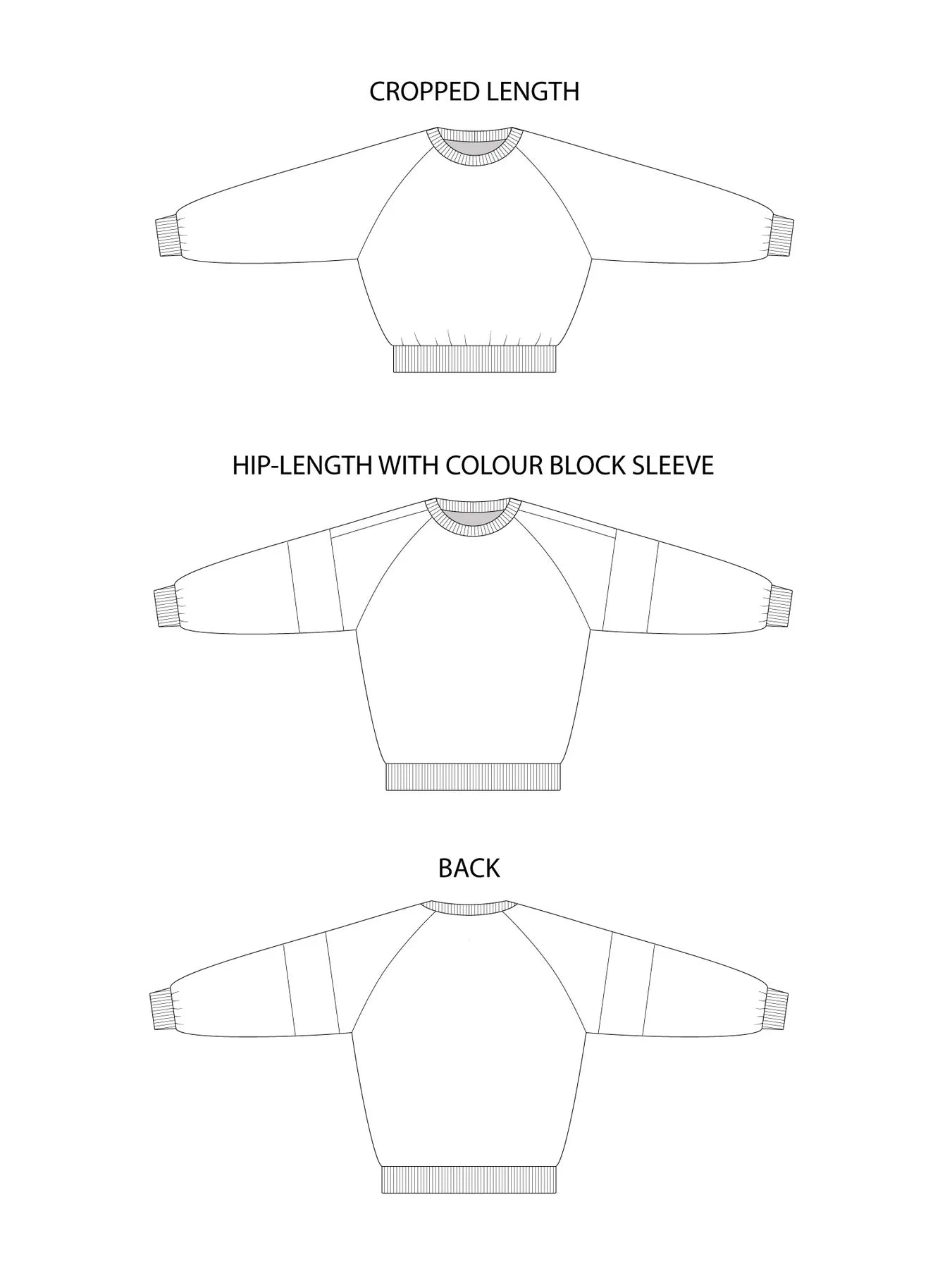 Tilly and the Buttons - Drew Sweatshirt |