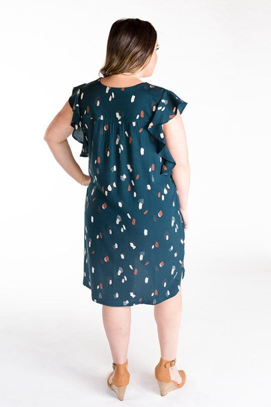 Chalk and Notch | Farrah Blouse & Dress Paper Pattern