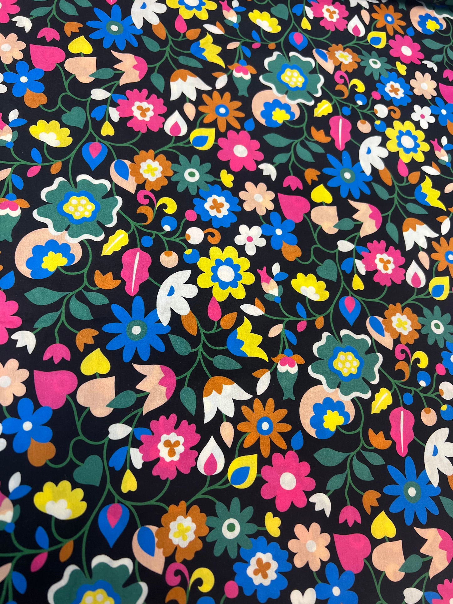 Ace Cotton Lawn - Night Garden