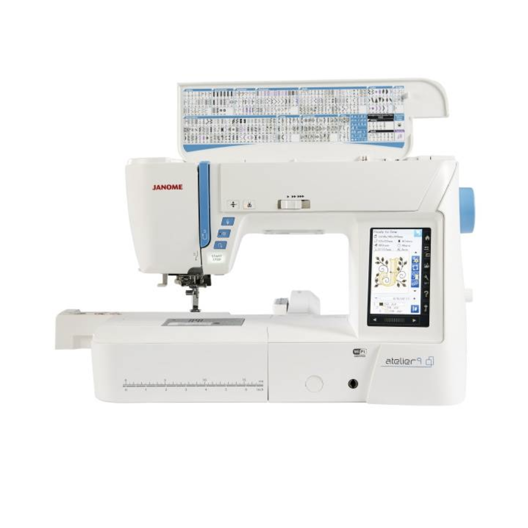 Janome Atelier 9 Combination Sewing Machine