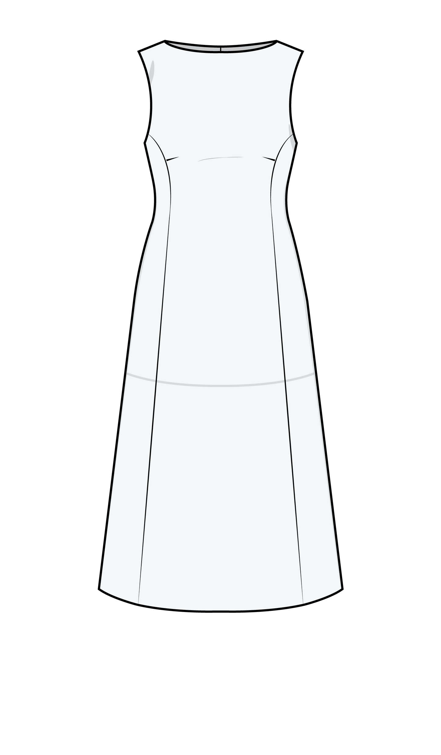 PUFF AND PENCIL | Boatneck Dress and Tee Sleeve PDF Pattern