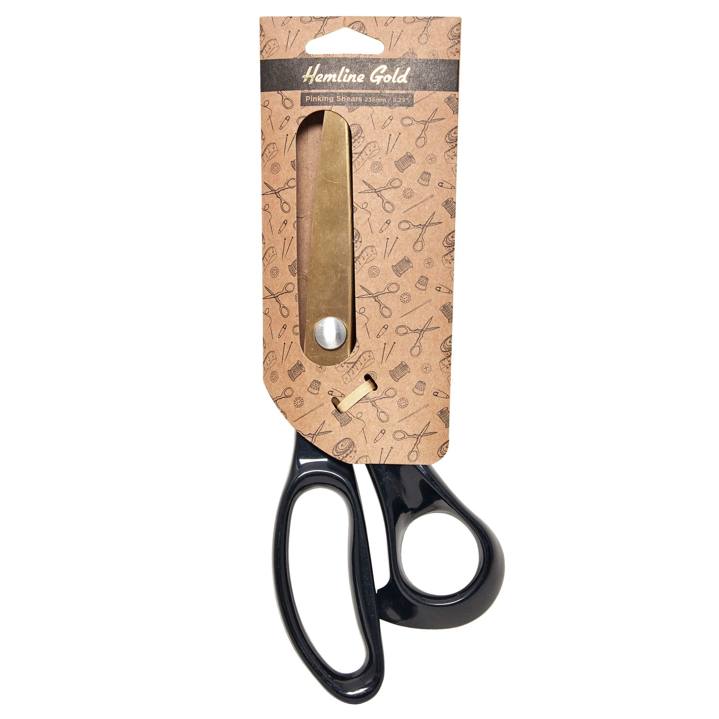 9.25" Pinking Shears | Hemline Gold