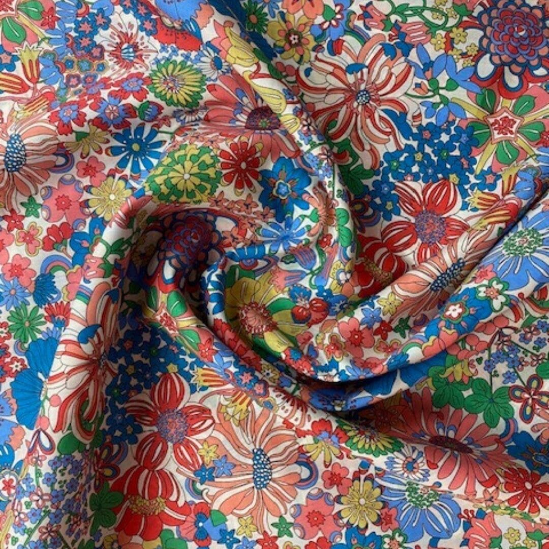 Bright Rainbow Garden Tana Lawn™ | Liberty Fabrics