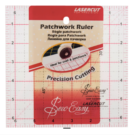 Patchwork Ruler 6.5" x 6.5" | Sew Easy