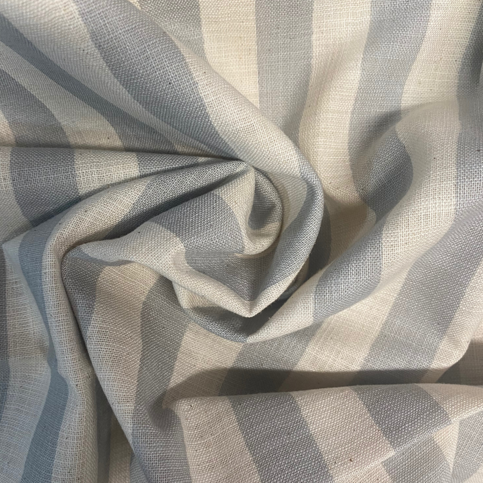 Linen Like Slub Stripe | Sevenberry | Two Colours