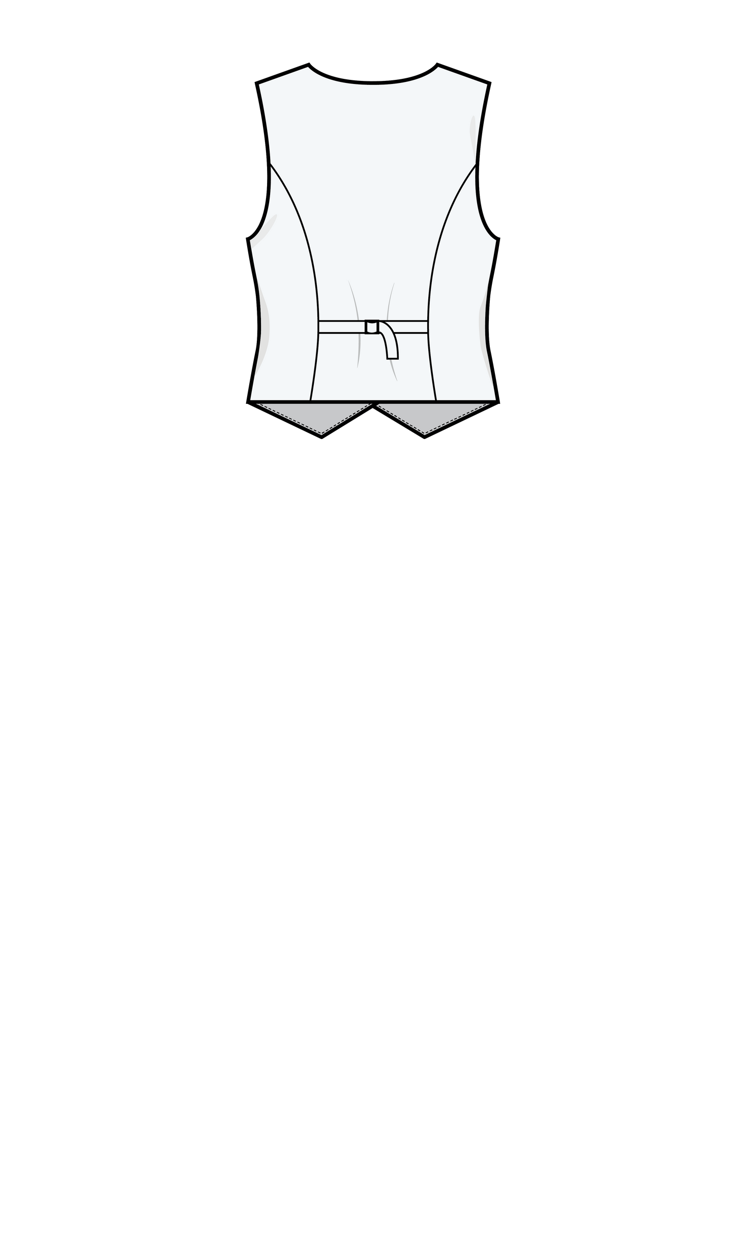 PUFF AND PENCIL | Waistcoat Vest PDF Pattern