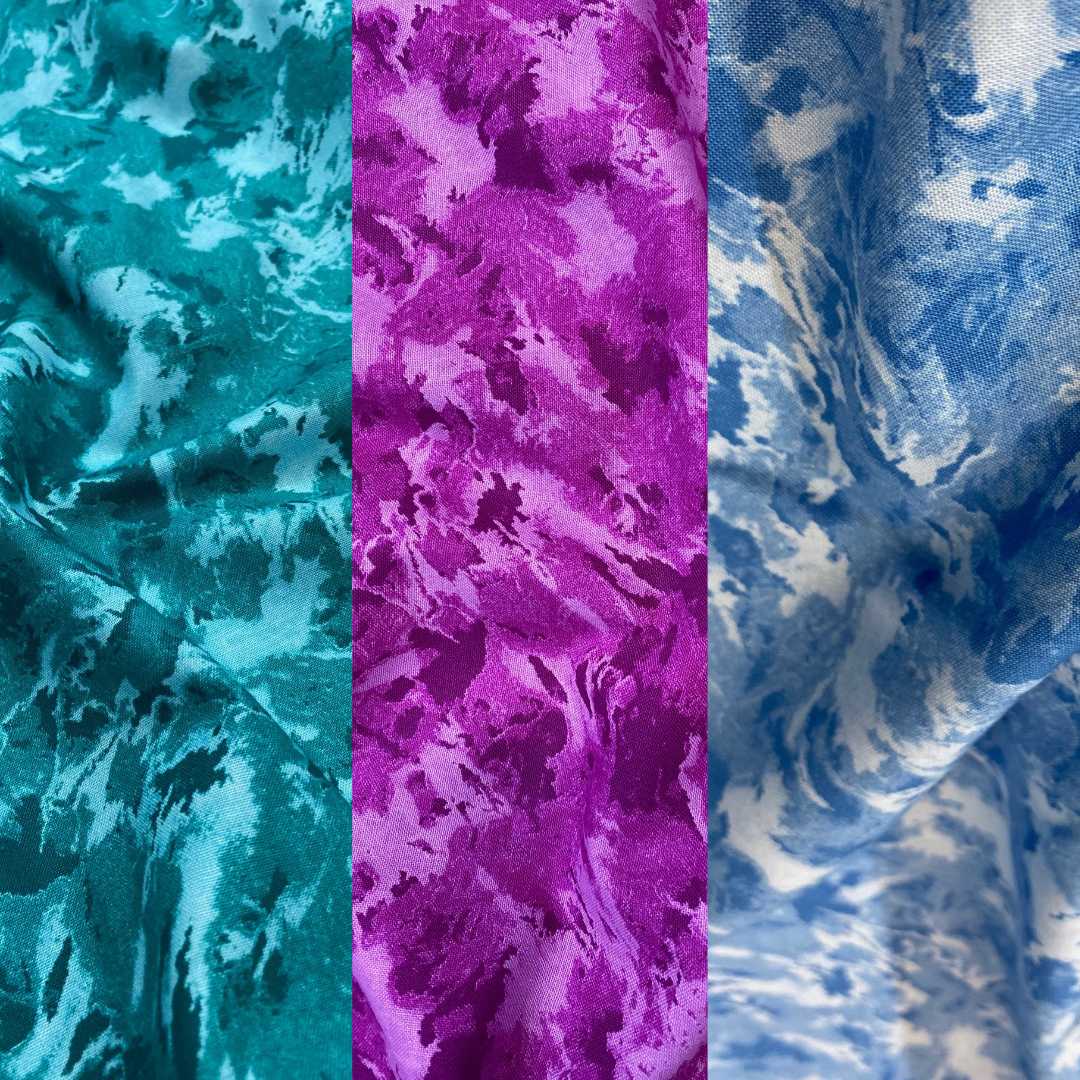 Wild Waves Cotton | 3 Colours!