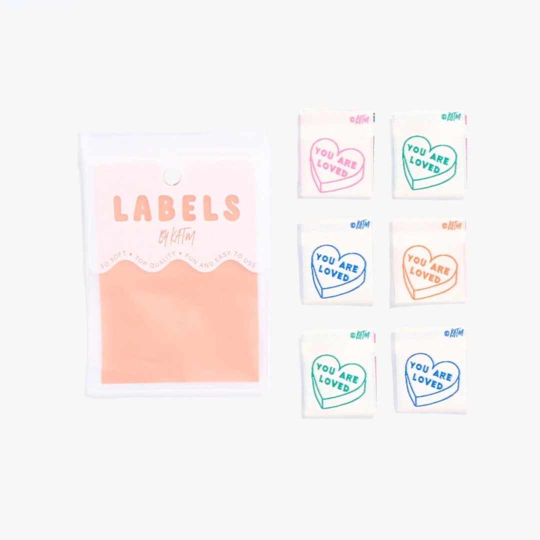 'You Are Loved' | 6 Sew-In Labels | Kylie And The Machine
