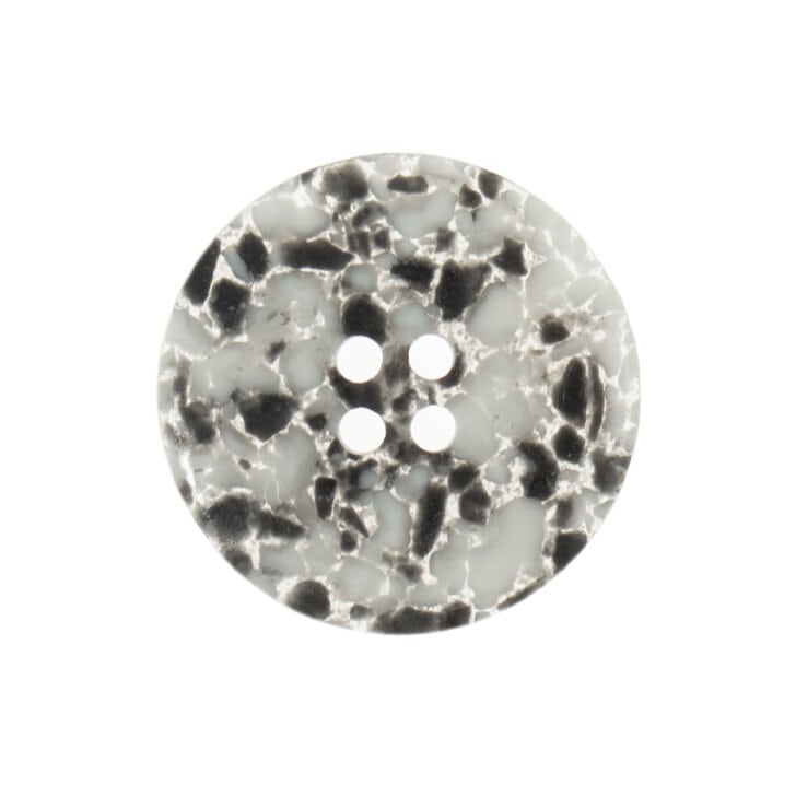 Recycled Plastic Scrap 4 Hole Buttons | 18/20/25mm