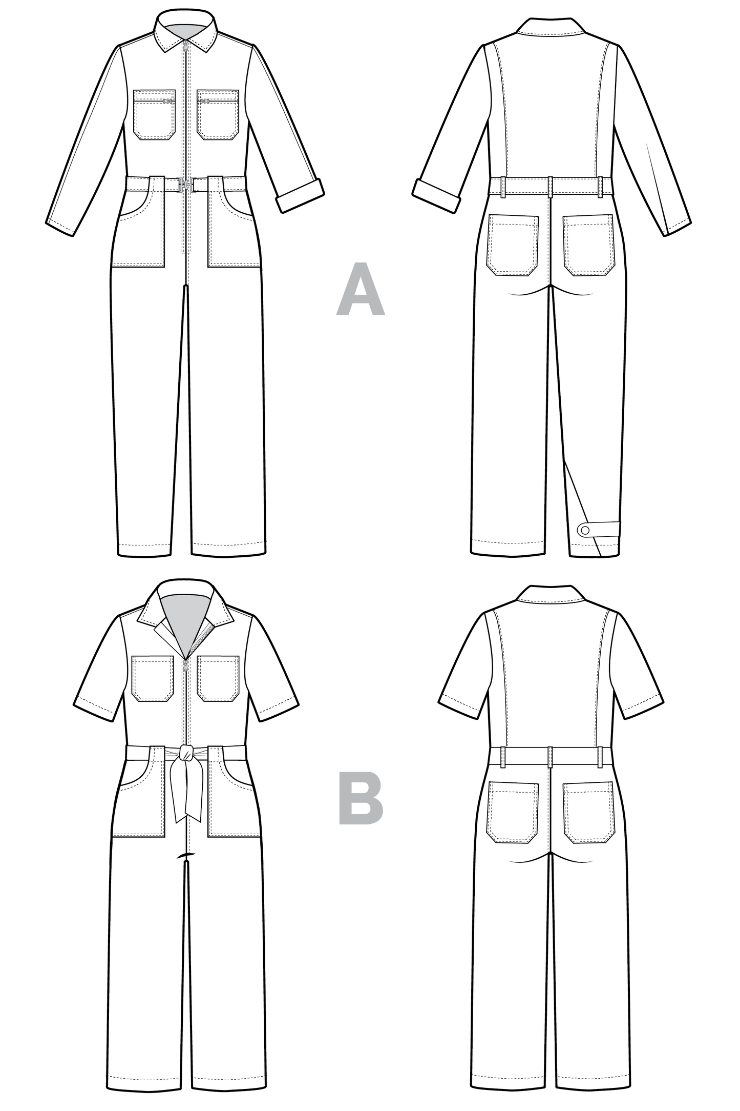 Blanca Flight Suit Pattern