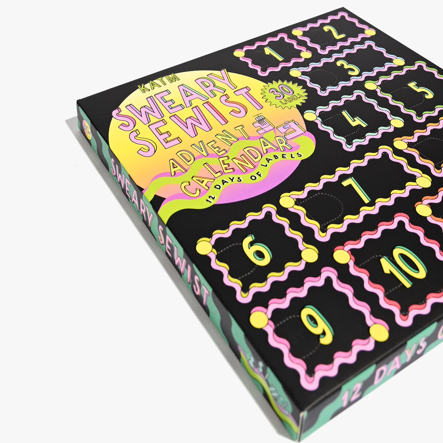 KATM Sweary Sewist Advent Calendar | 12 Days of Labels
