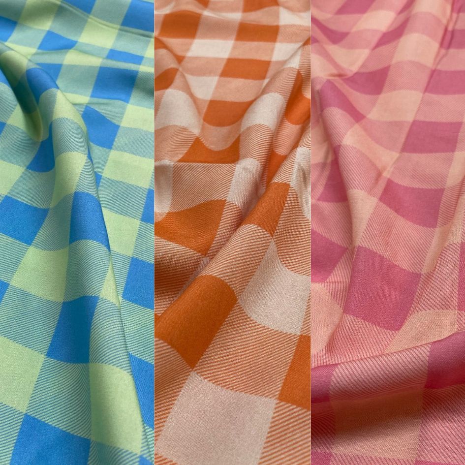 Two Colour Gingham | 3 colours | The Crafty Pie