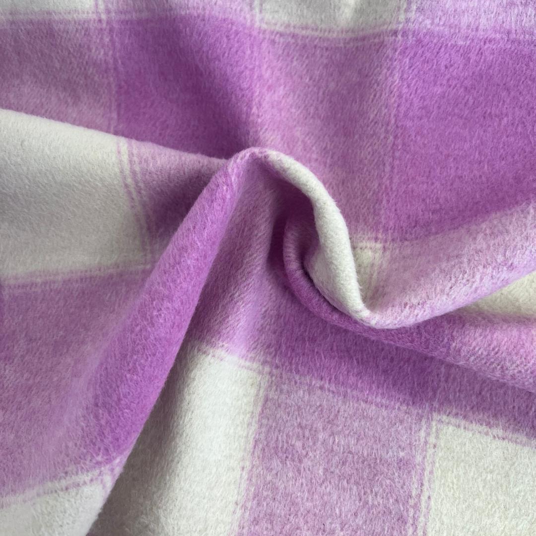 Checked Wool Mix | 2 Colours Available