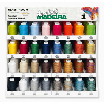 Madeira Overlock Thread | 1200m | Multiple Colours