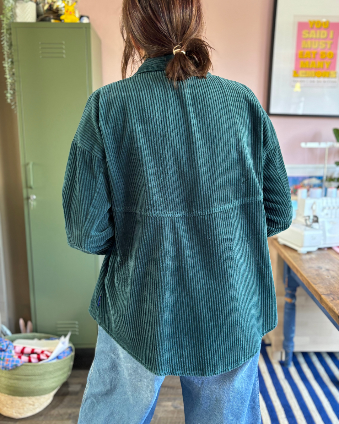 Sew Confident Seafoam Shacket Pattern
