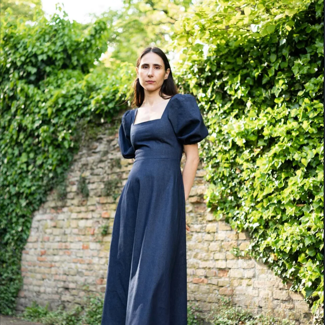 PUFF AND PENCIL | Square Dress and Puff Sleeve