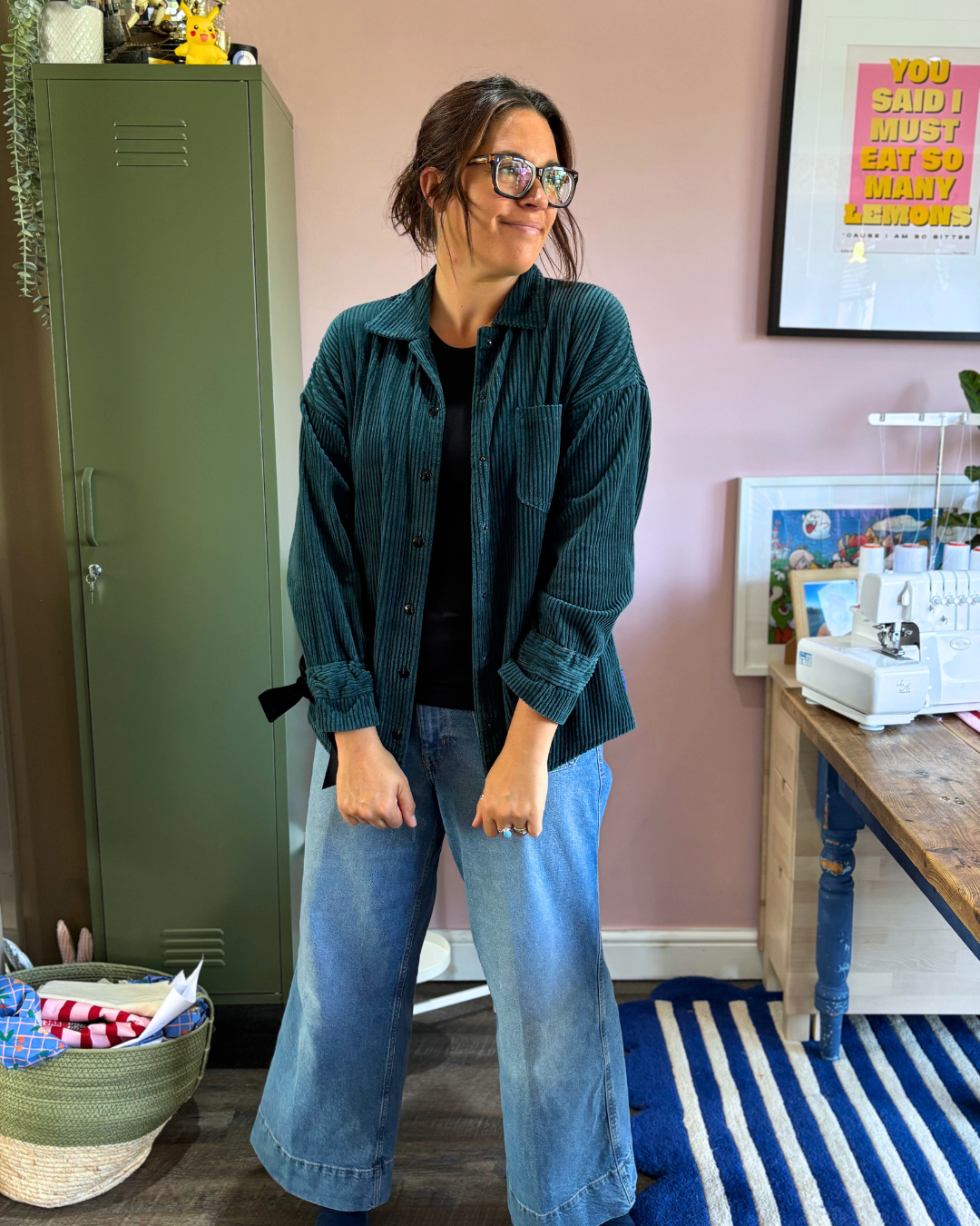 Sew Confident Seafoam Shacket Pattern