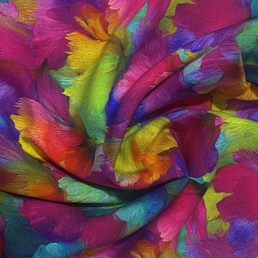 Bold Bloom Viscose