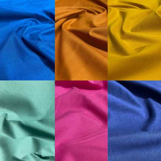 21 Wale Corduroy | 7 Colours!