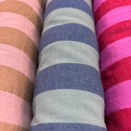 Yarn Dyed Stripes | 3 Colour ways available