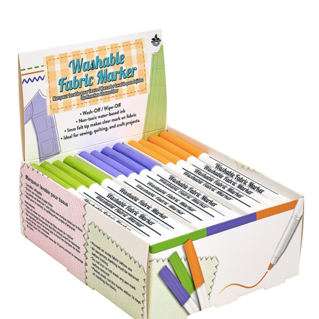Washable Fabric Markers | 3 Colours