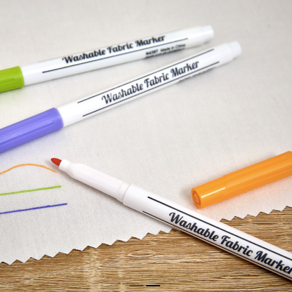 Washable Fabric Markers | 3 Colours