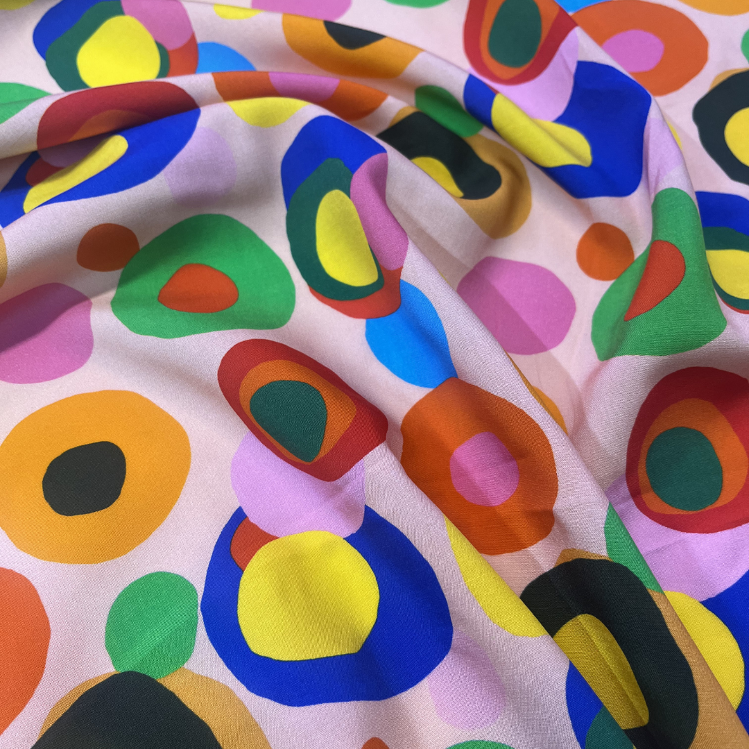 Retro Dots Viscose