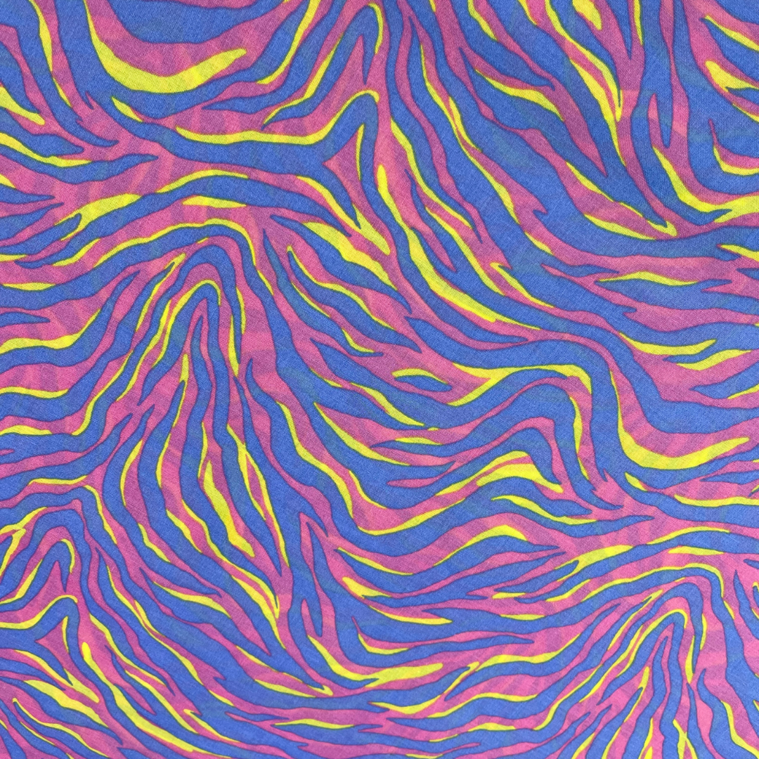 Zebra Print Voile