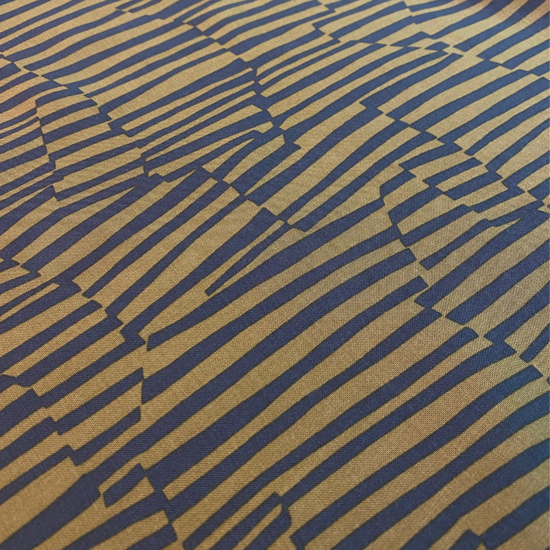 Abstract green stripes