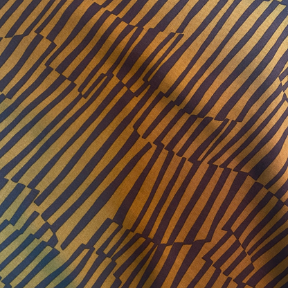 Abstract green stripes