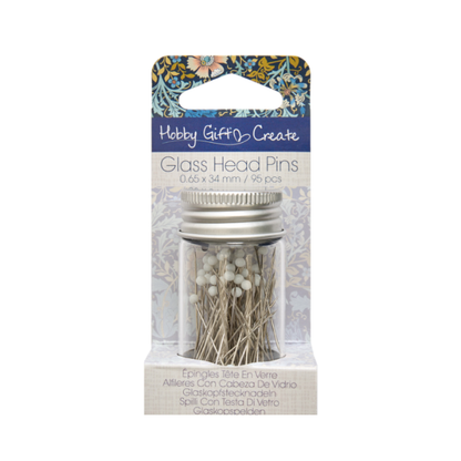Glass Head Pins