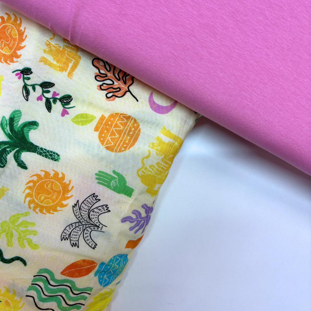 Honey Dress Summer Fabric Kit