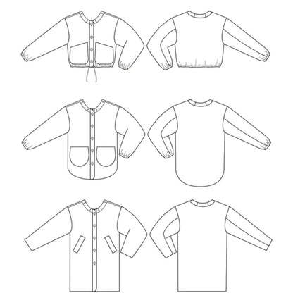 Papercut Patterns | Emmi Jacket Paper Pattern