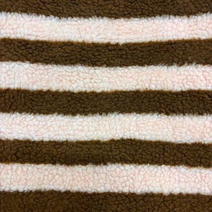 Striped Teddy Fleece | 2 Colours