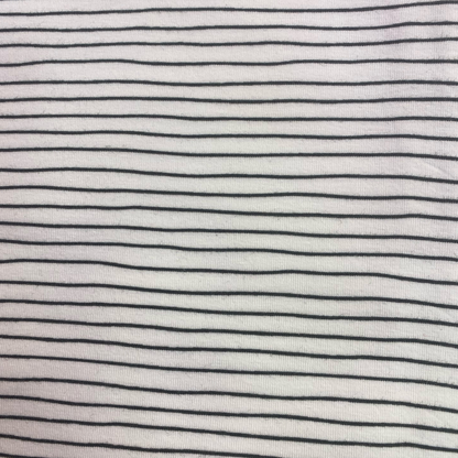 Striped Jersey Cotton Remnants | Multiple Lengths