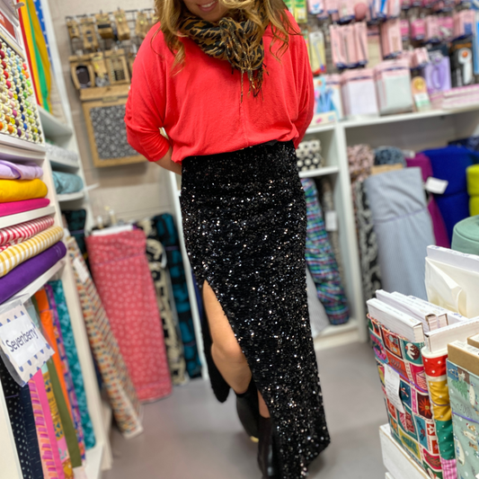 Sequin Skirt Sew Along Fabric Kit