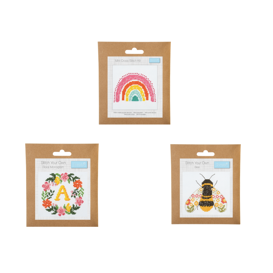 Stitch your own cross stitch kit | multiple kits
