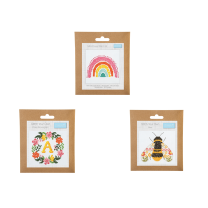 Stitch your own cross stitch kit | multiple kits