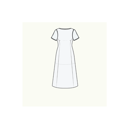 PUFF AND PENCIL | Boatneck Dress & Tee sleeve