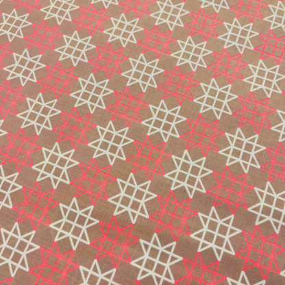 Sawtooth Star in Peach Puff by Rashida Coleman for Ruby Star Society