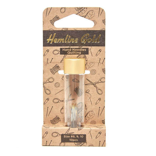 Quilting Hand Needles | Hemline Gold