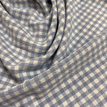 Organic Mini Check Cotton