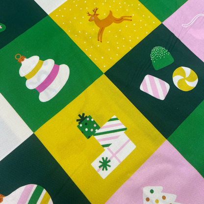 Merry Happy Christmas Panel | Ruby Star Society